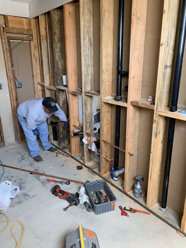 Commercial rough-in plumbing for Commercial Plumbing in Regency Park Towers